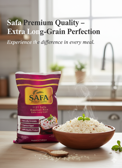 Safa Premium Sella Basmati-Reis 💰 20-kg Großfamilien-Bundle