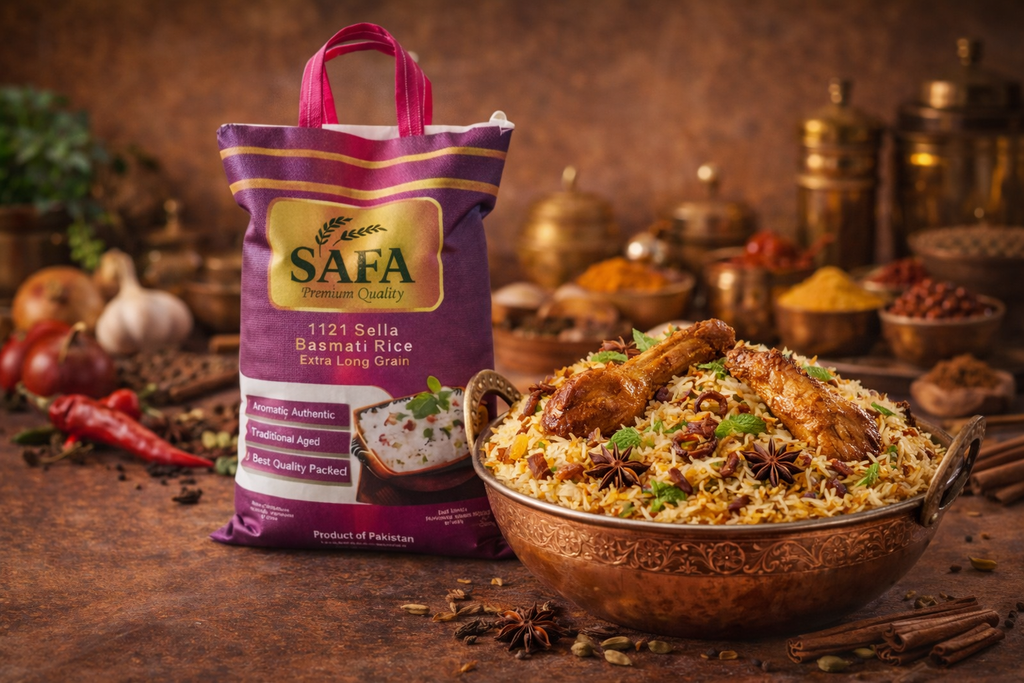 Safa Premium Sella Basmati-Reis 🔥 10-kg Familienpack